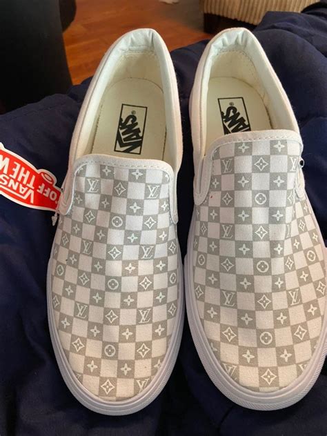 lv monogram vans